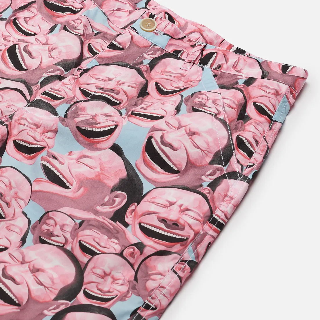 Comme des Garcons SHIRT Мужские шорты x Yue Minjun All Over Print