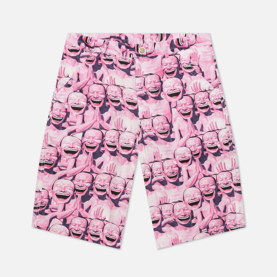 Мужские шорты Comme des Garcons SHIRT x Yue Minjun All Over Print Print B