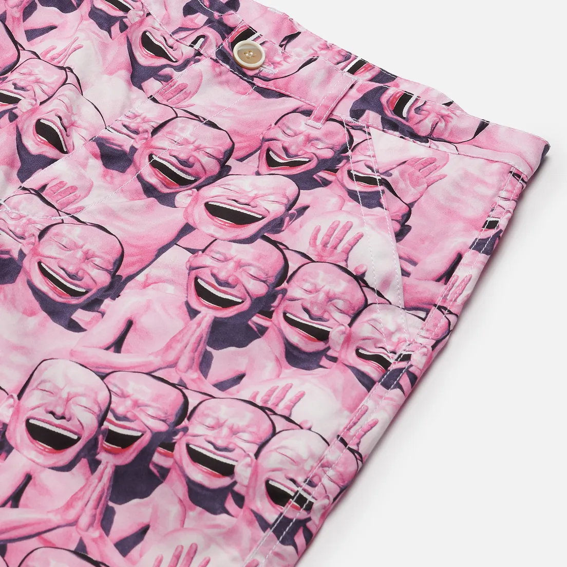 Comme des Garcons SHIRT Мужские шорты x Yue Minjun All Over Print