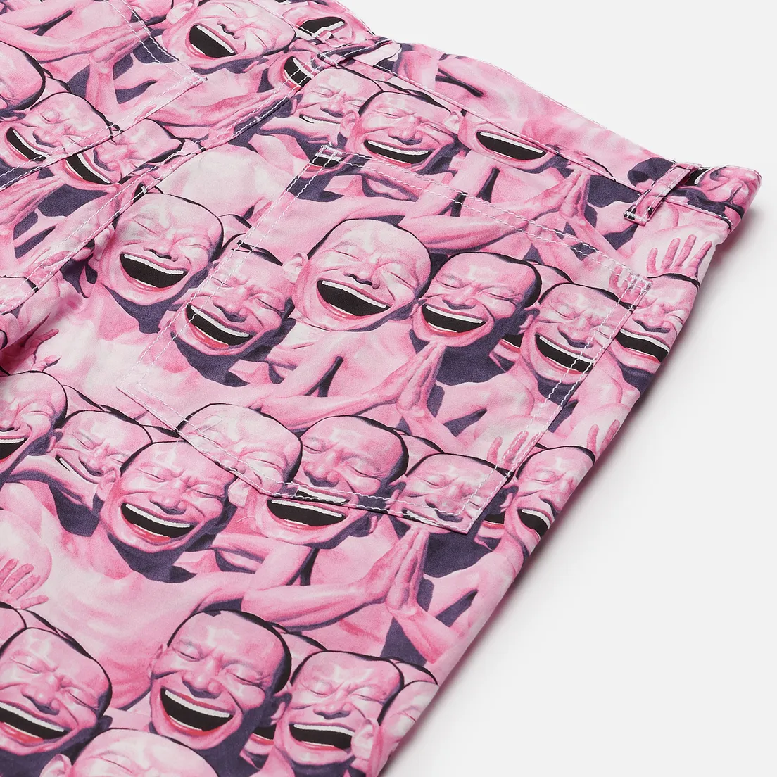 Comme des Garcons SHIRT Мужские шорты x Yue Minjun All Over Print