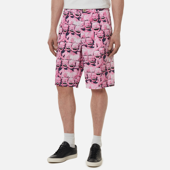 Мужские шорты Comme des Garcons SHIRT x Yue Minjun All Over Print Print B