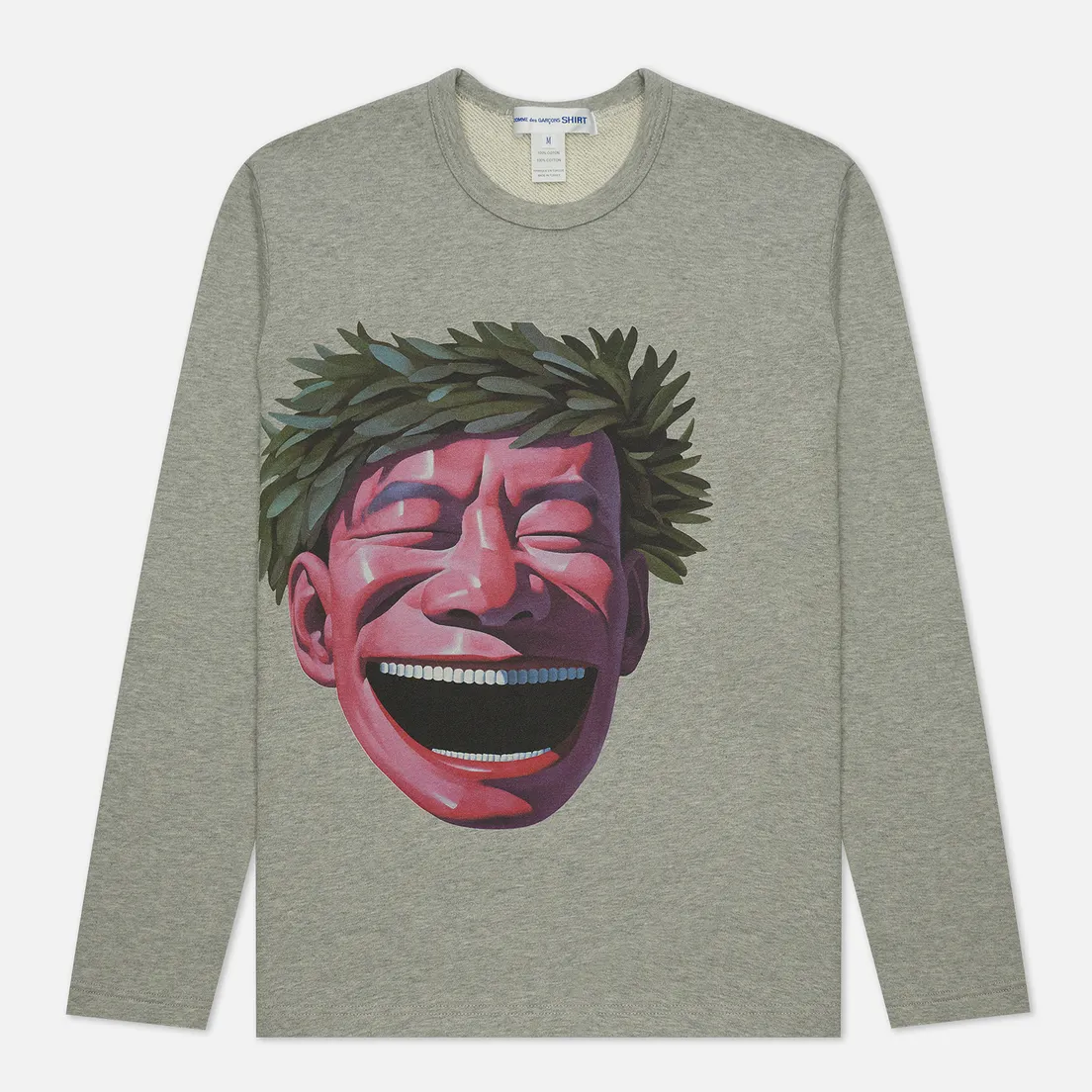 Comme des Garcons SHIRT Мужской лонгслив x Yue Minjun Print C
