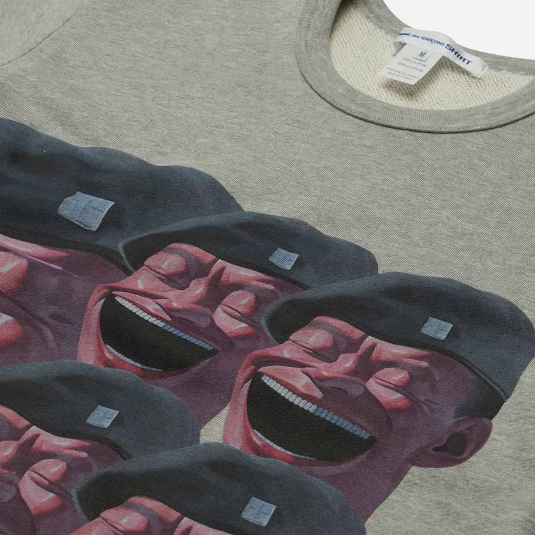 Comme des Garcons SHIRT Мужской лонгслив x Yue Minjun Print E