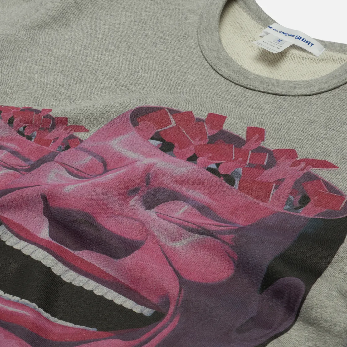 Comme des Garcons SHIRT Мужской лонгслив x Yue Minjun Print F