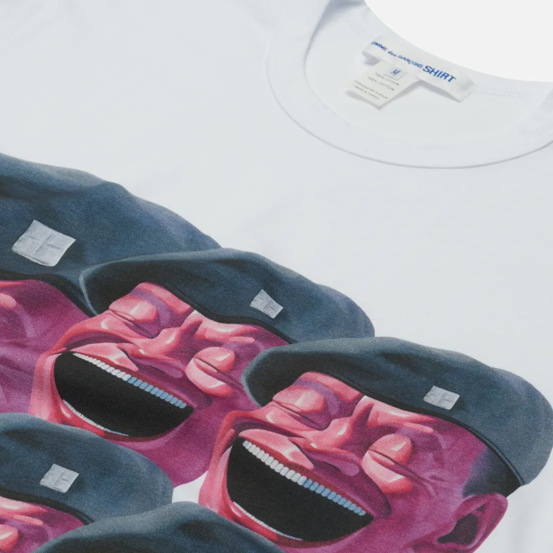 Comme des Garcons SHIRT Мужской лонгслив x Yue Minjun Print E