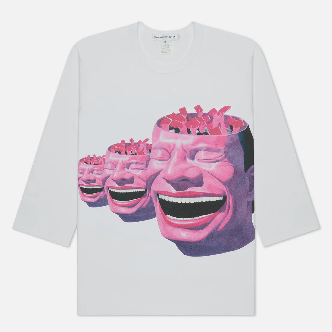 Comme des Garcons SHIRT Мужской лонгслив x Yue Minjun Print F