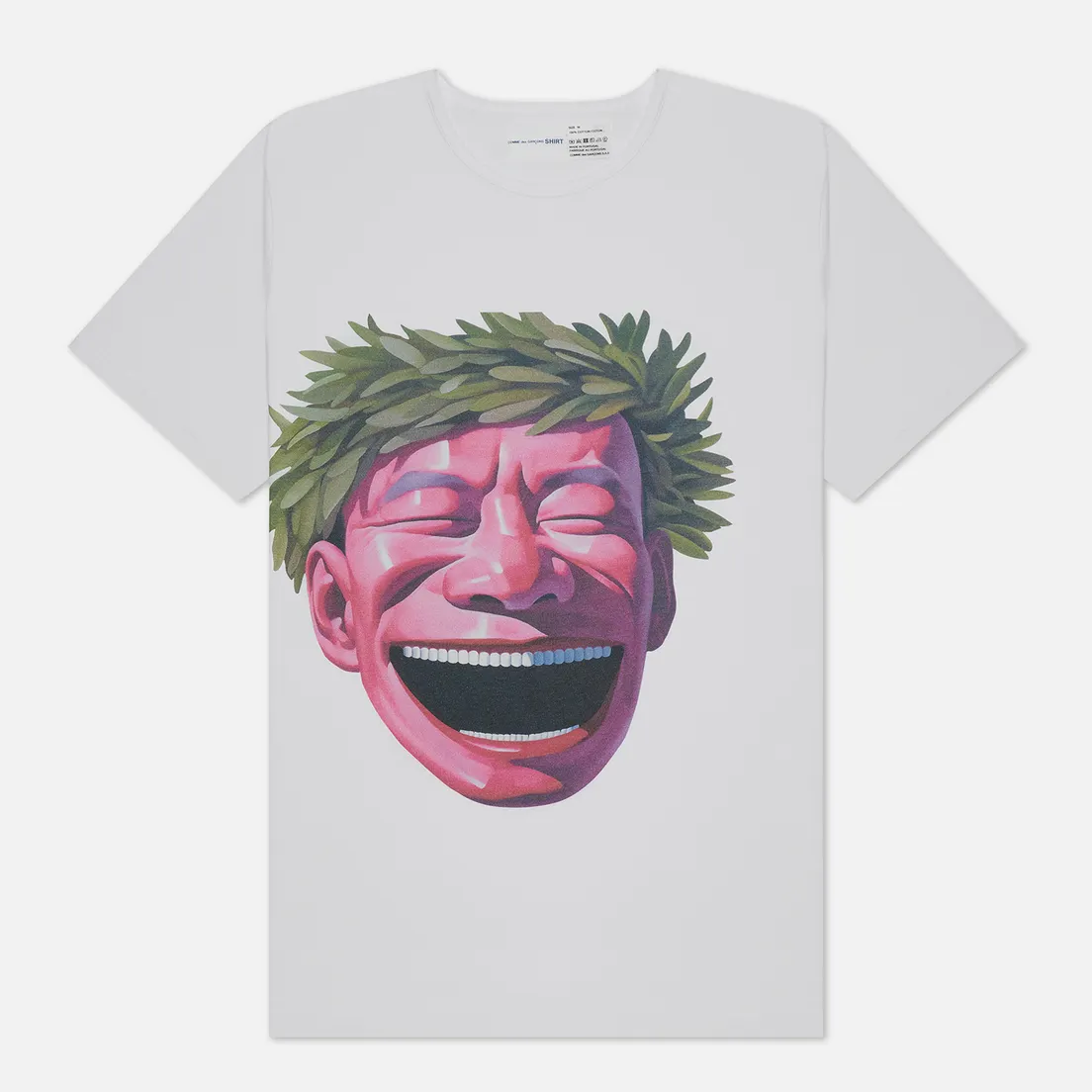 Comme des Garcons SHIRT Мужская футболка x Yue Minjun Print C