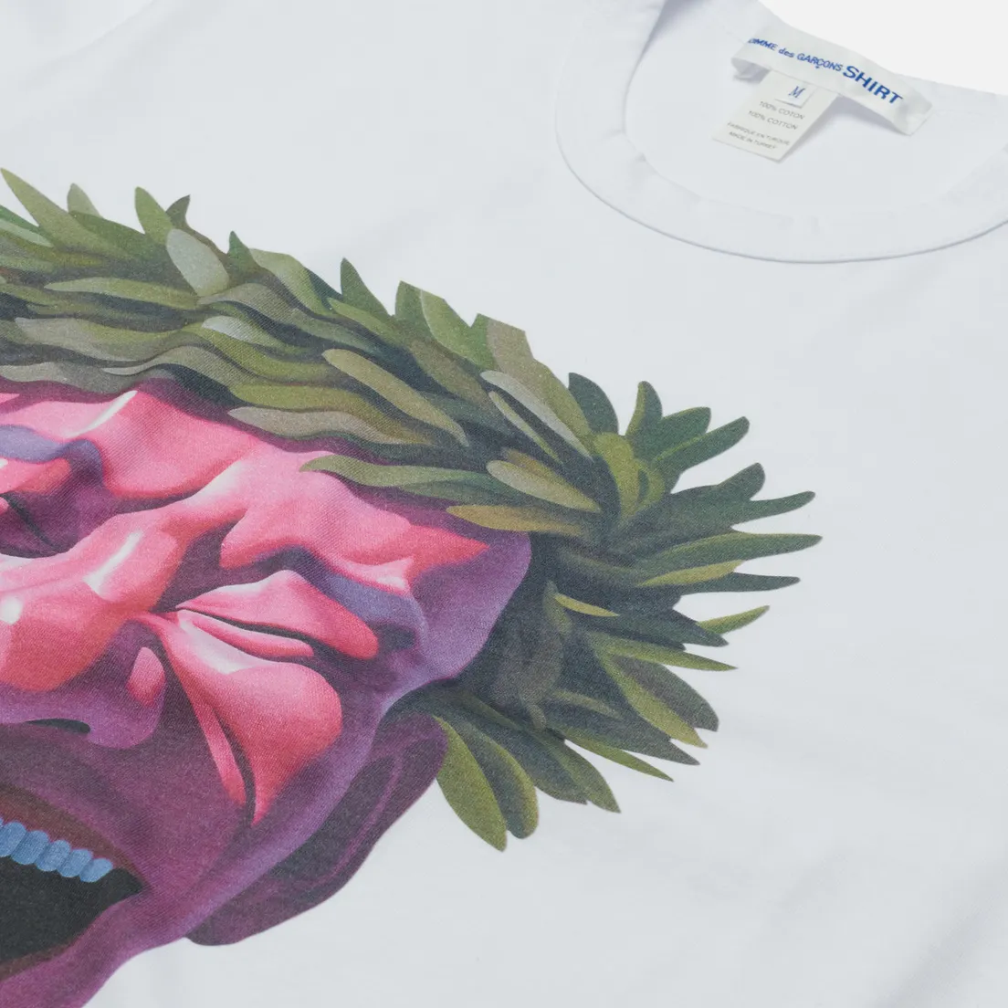 Comme des Garcons SHIRT Мужская футболка x Yue Minjun Print C