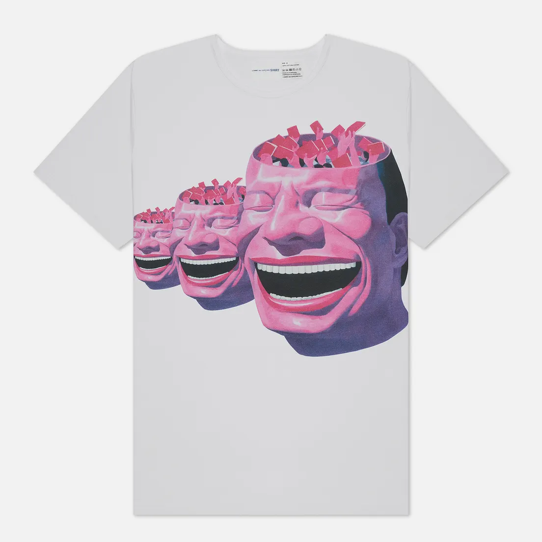 Comme des Garcons SHIRT Мужская футболка x Yue Minjun Print F