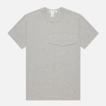 Мужская футболка Comme des Garcons SHIRT Exaggerated Pocket, цвет серый, размер L