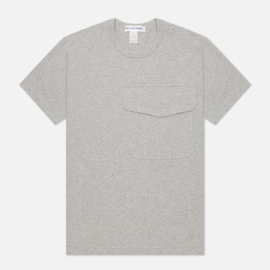 Мужская футболка Comme des Garcons SHIRT Exaggerated Pocket Grey