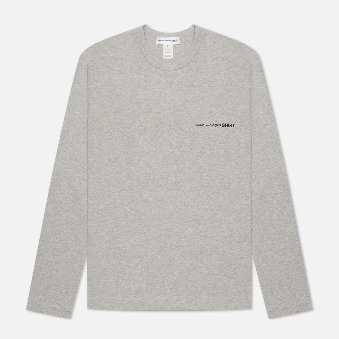 Comme des Garcons SHIRT Мужской лонгслив Front Logo