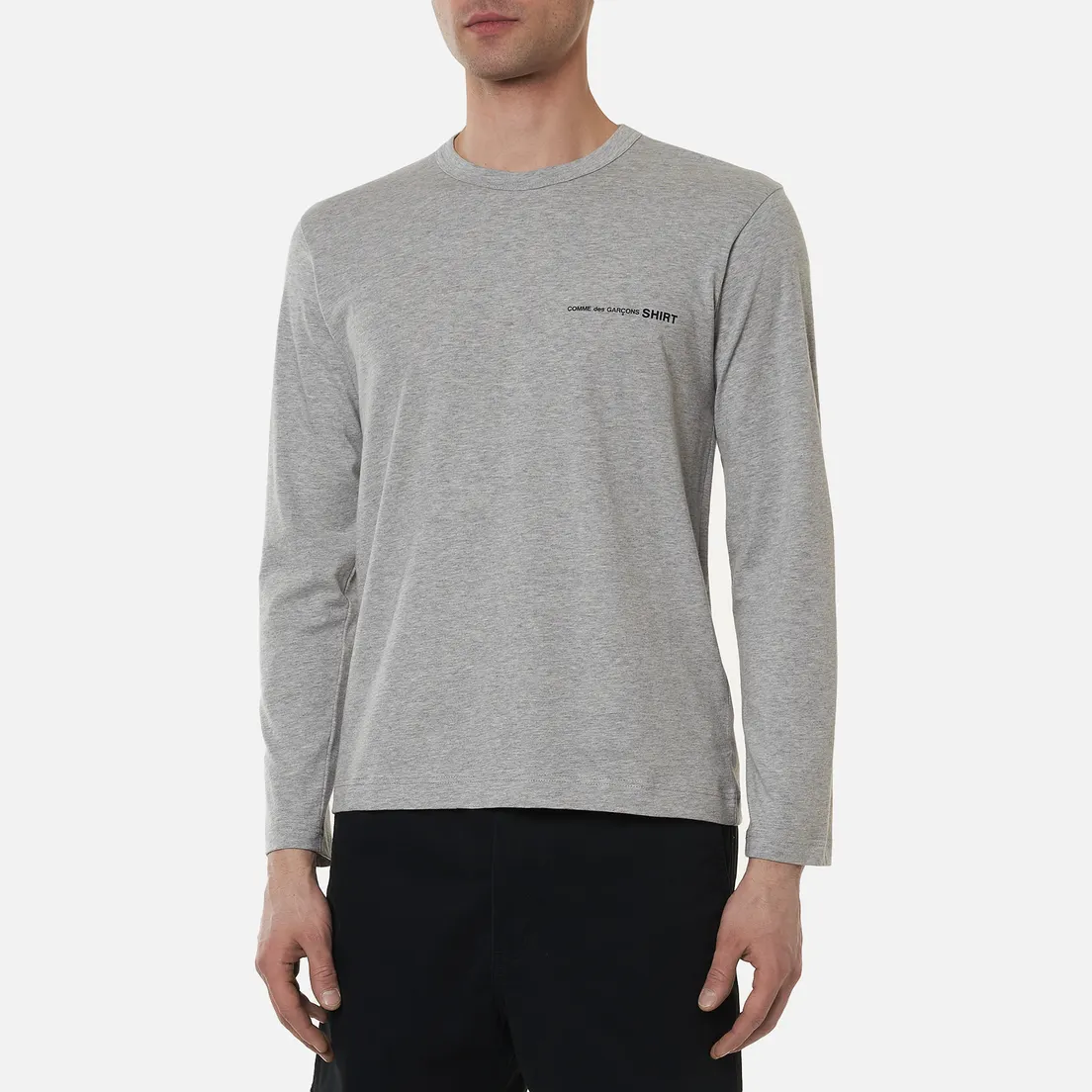 Comme des Garcons SHIRT Мужской лонгслив Front Logo