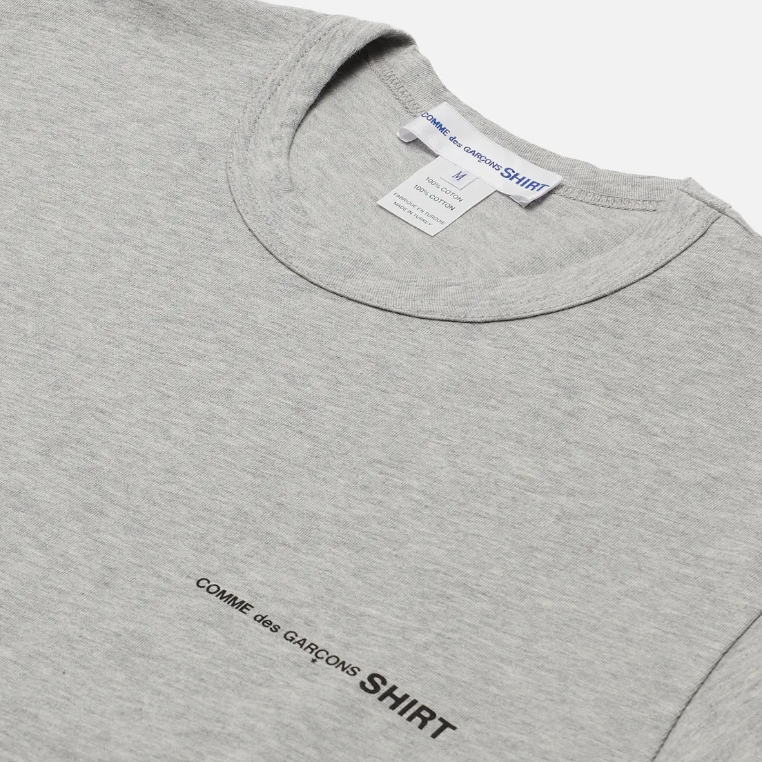 Comme des Garcons SHIRT Мужская футболка Front Logo