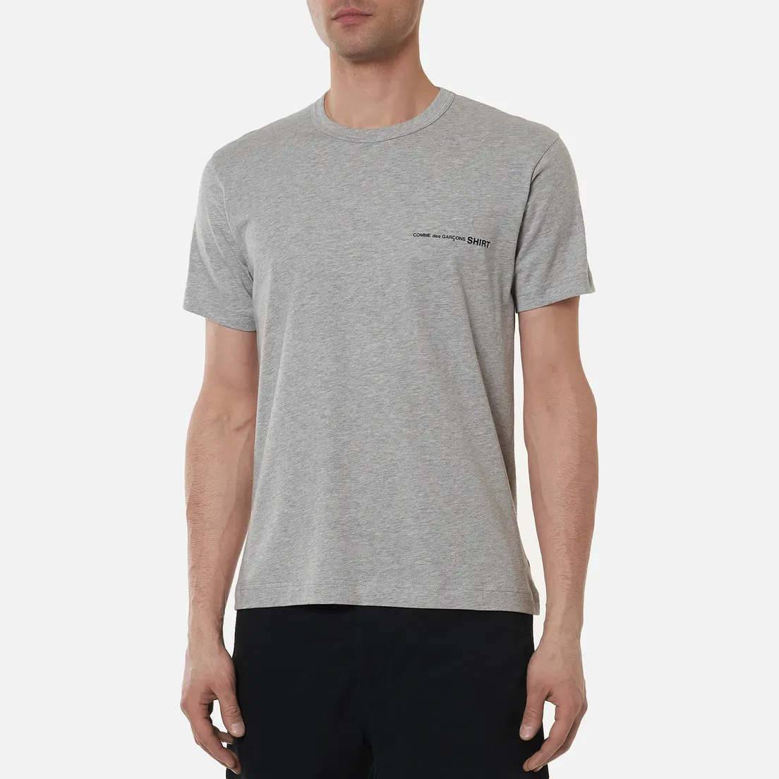 Comme des Garcons SHIRT Мужская футболка Front Logo