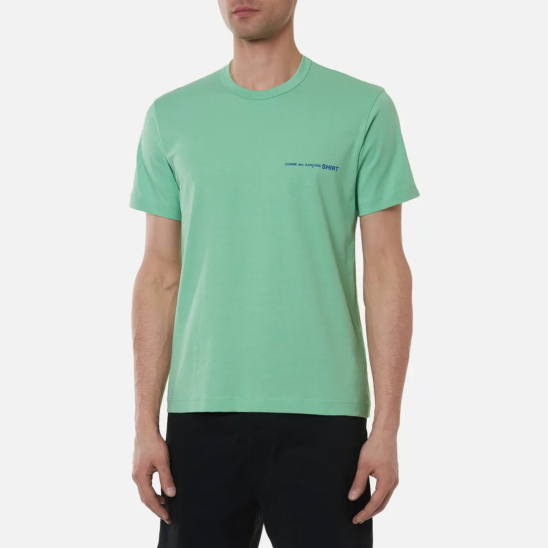Comme des Garcons SHIRT Мужская футболка Front Logo