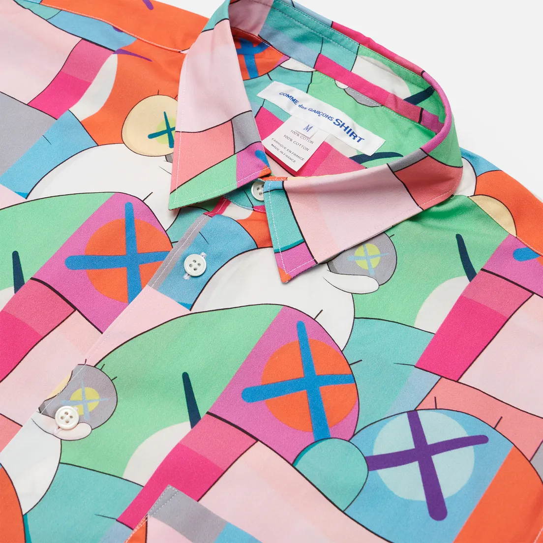 Comme des Garcons SHIRT Мужская рубашка x KAWS Print H