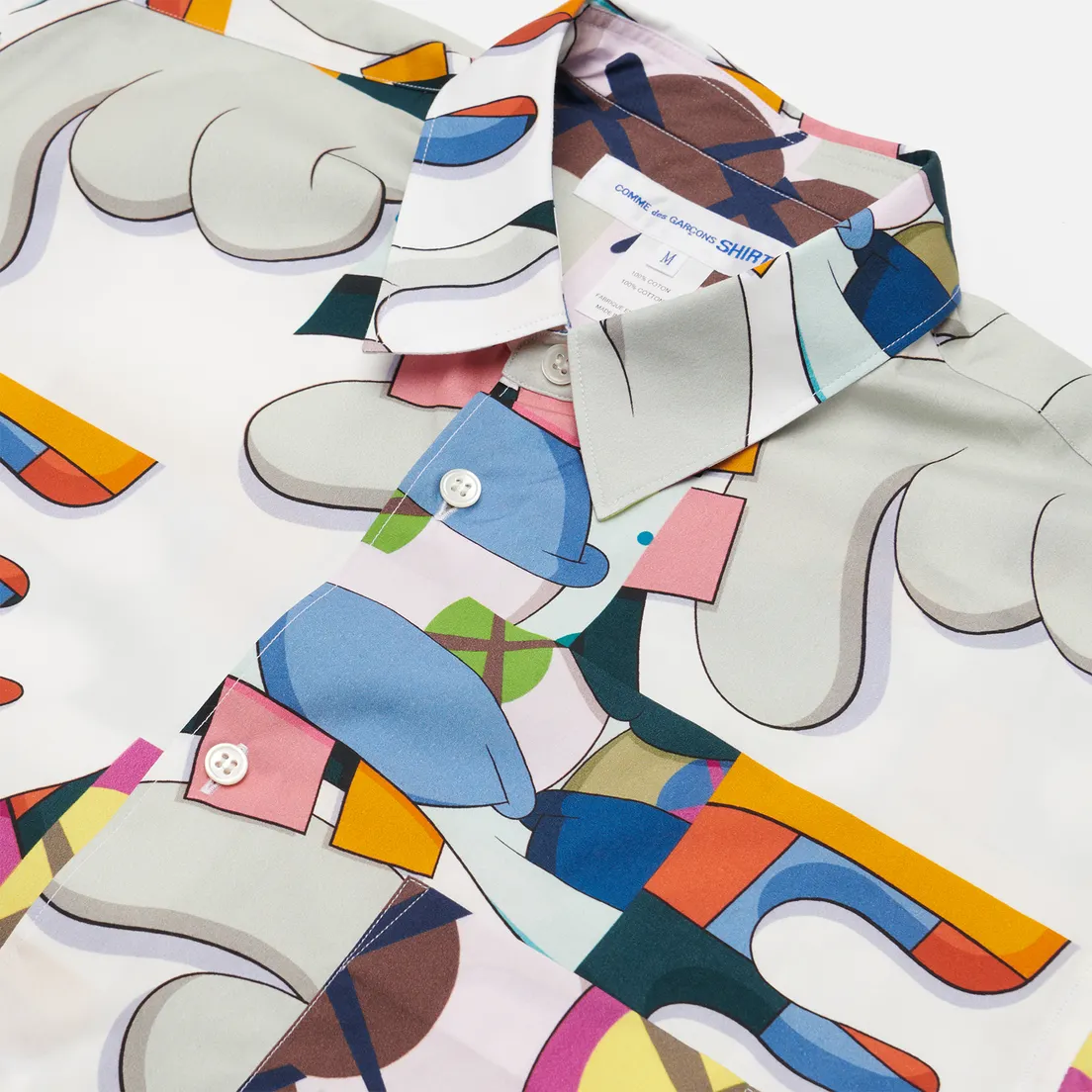 Comme des Garcons SHIRT Мужская рубашка x KAWS Print I