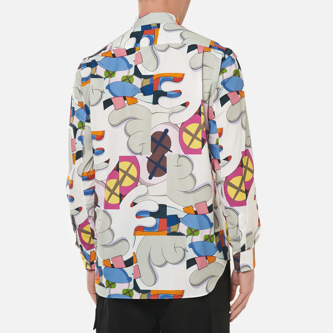 Comme des Garcons SHIRT Мужская рубашка x KAWS Print I