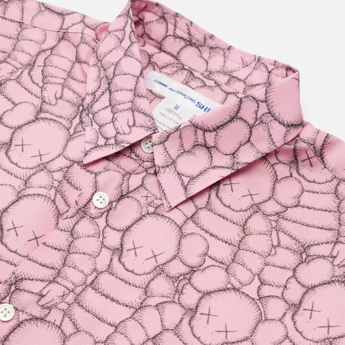 Comme des Garcons SHIRT Мужская рубашка x KAWS Print B