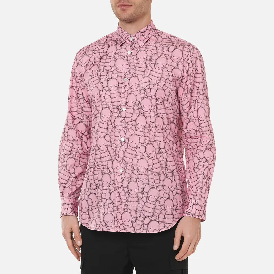 Comme des Garcons SHIRT Мужская рубашка x KAWS Print B