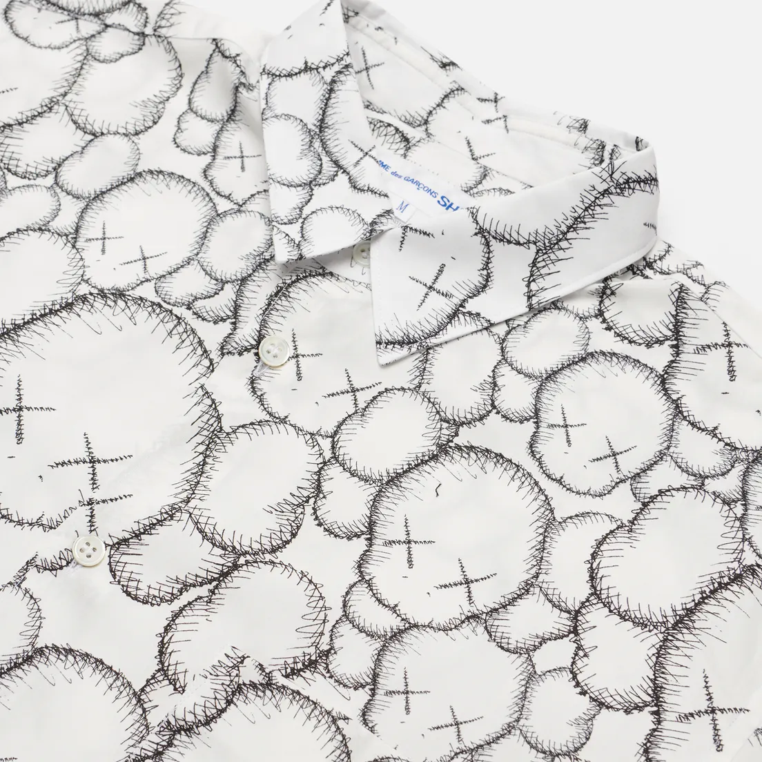 Comme des Garcons SHIRT Мужская рубашка x KAWS Print A