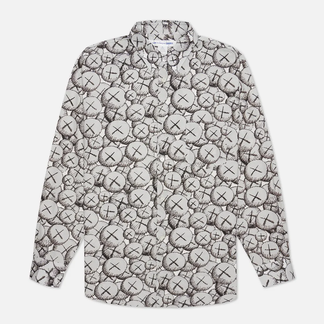 Comme des Garcons SHIRT Мужская рубашка x KAWS Print D