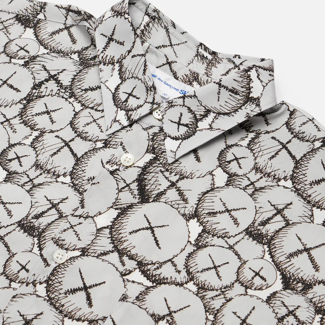 Comme des Garcons SHIRT Мужская рубашка x KAWS Print D