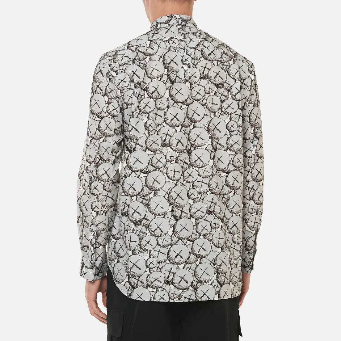 Comme des Garcons SHIRT Мужская рубашка x KAWS Print D