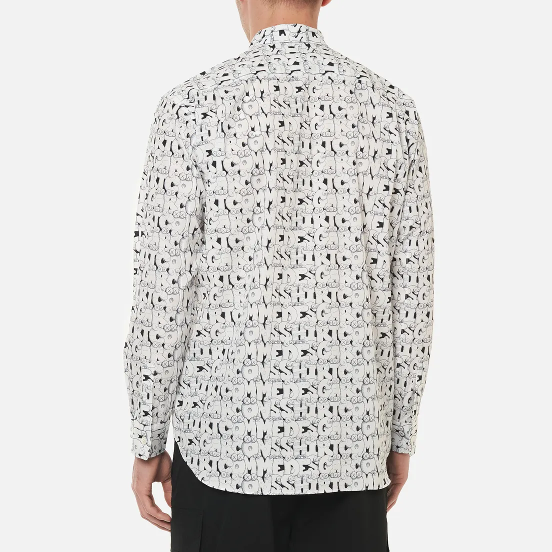 Comme des Garcons SHIRT Мужская рубашка x KAWS Print E