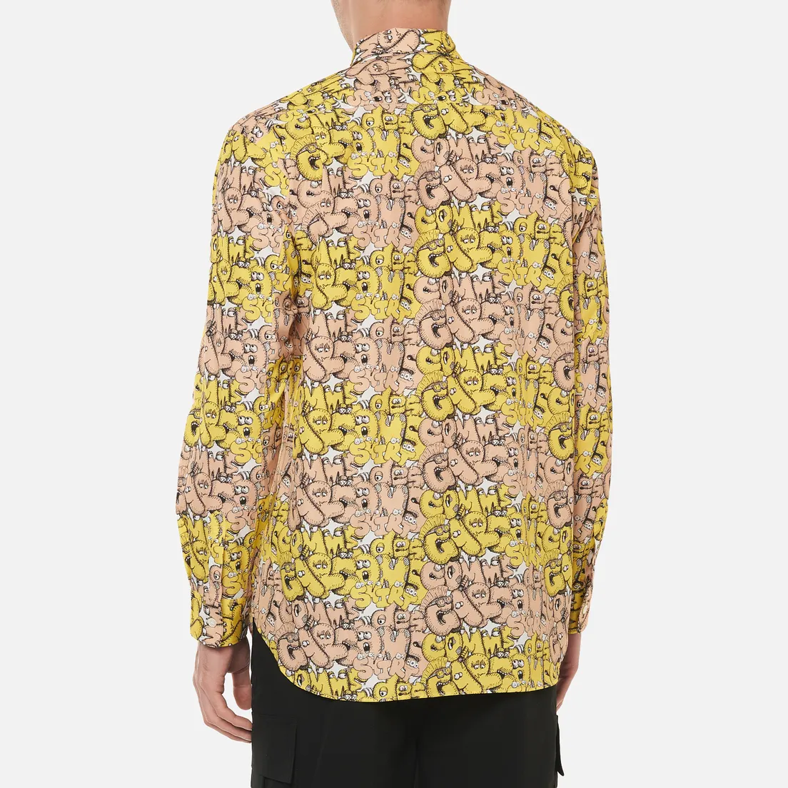 Comme des Garcons SHIRT Мужская рубашка x KAWS Print F