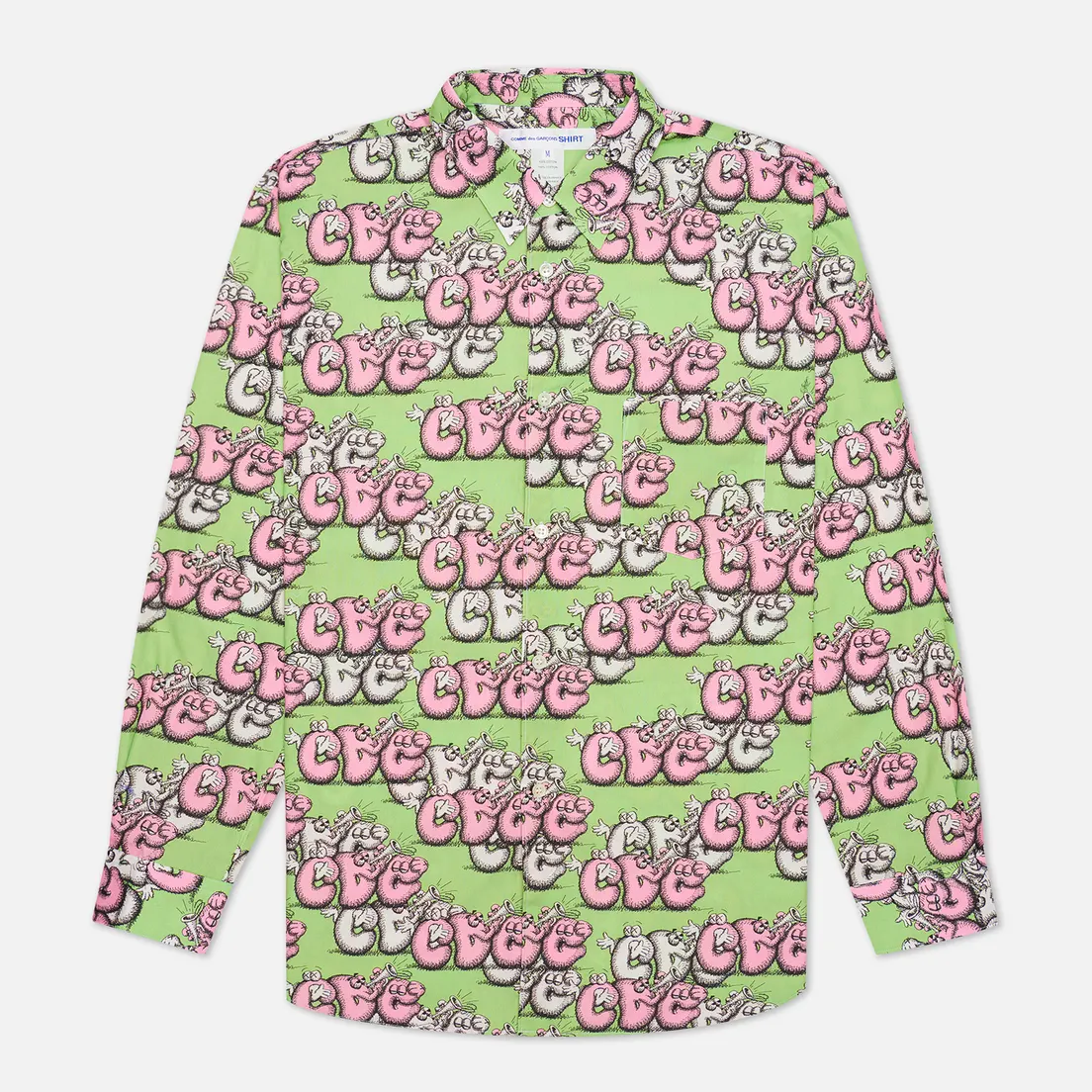 Comme des Garcons SHIRT Мужская рубашка x KAWS Print G