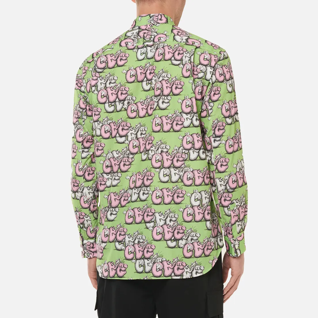 Comme des Garcons SHIRT Мужская рубашка x KAWS Print G