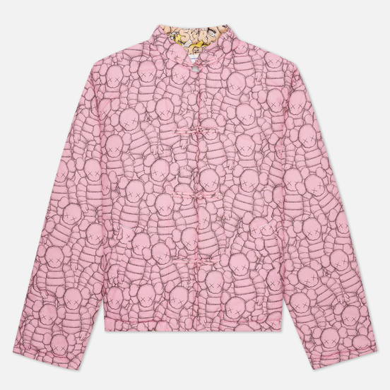 Мужская куртка Comme des Garcons SHIRT x KAWS Print B/F Pink/Yellow