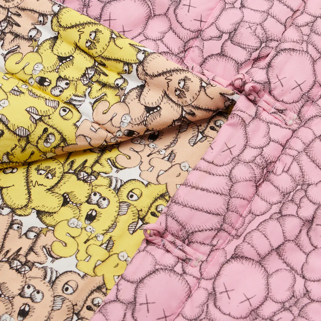 Comme des Garcons SHIRT Мужская куртка x KAWS Print B/F
