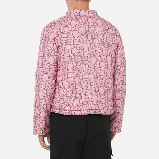 Мужская куртка Comme des Garcons SHIRT x KAWS Print B/F Pink/Yellow