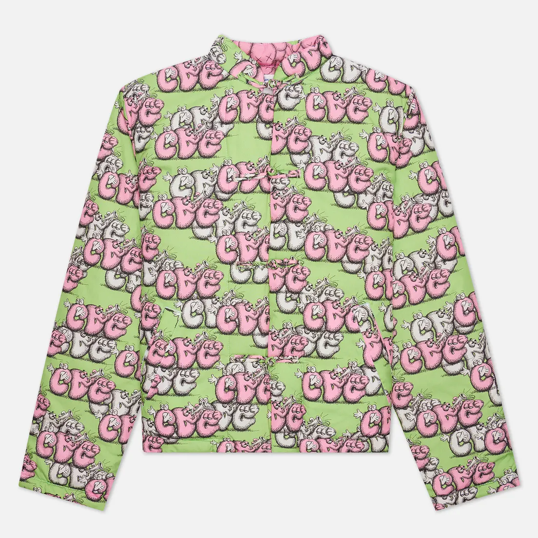 Comme des Garcons SHIRT Мужская куртка x KAWS Print G/B