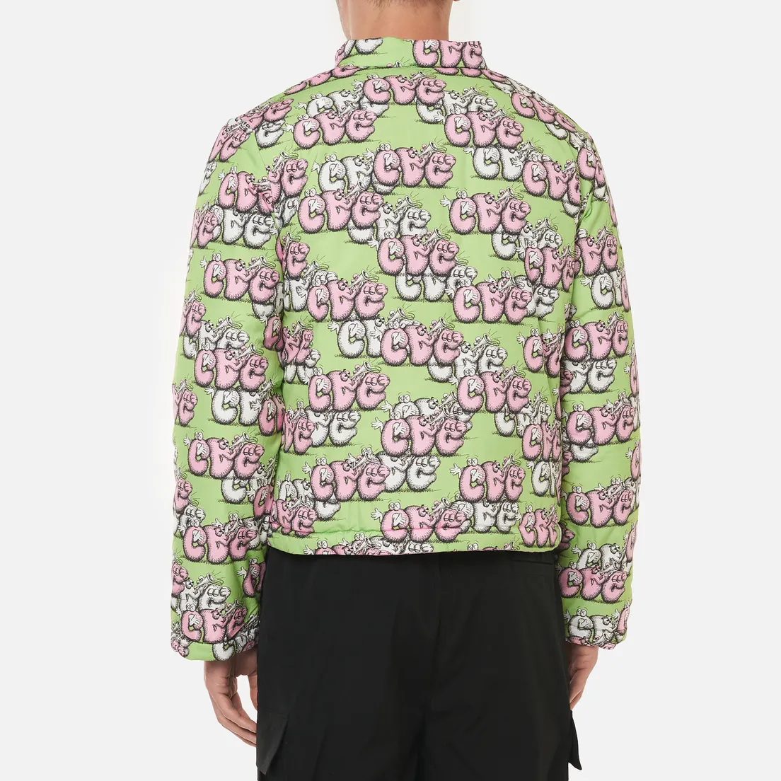 Comme des Garcons SHIRT Мужская куртка x KAWS Print G/B