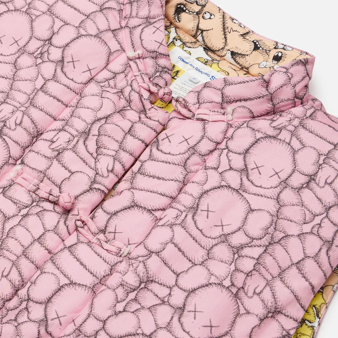 Comme des Garcons SHIRT Мужской жилет x KAWS Print B/F