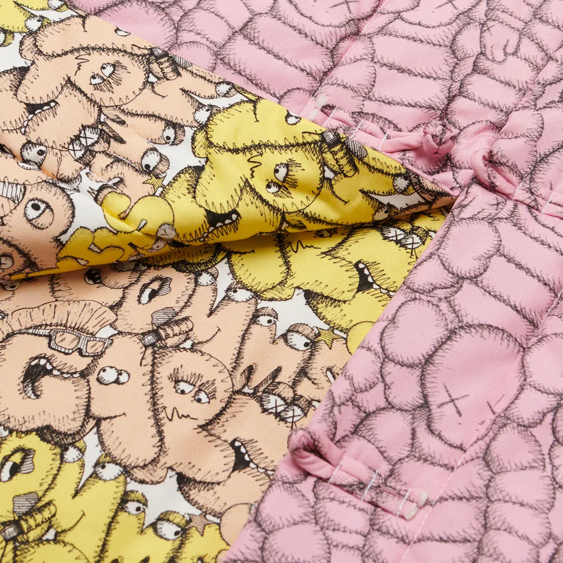 Comme des Garcons SHIRT Мужской жилет x KAWS Print B/F