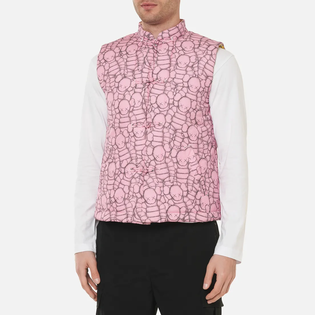 Comme des Garcons SHIRT Мужской жилет x KAWS Print B/F