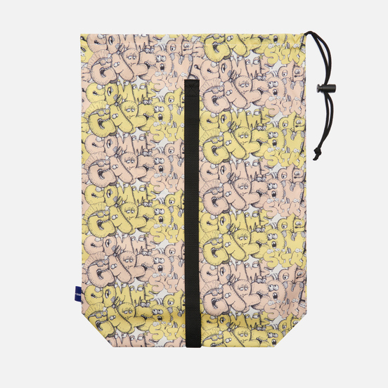 Сумка Comme des Garcons SHIRT x KAWS Drawstring Yellow