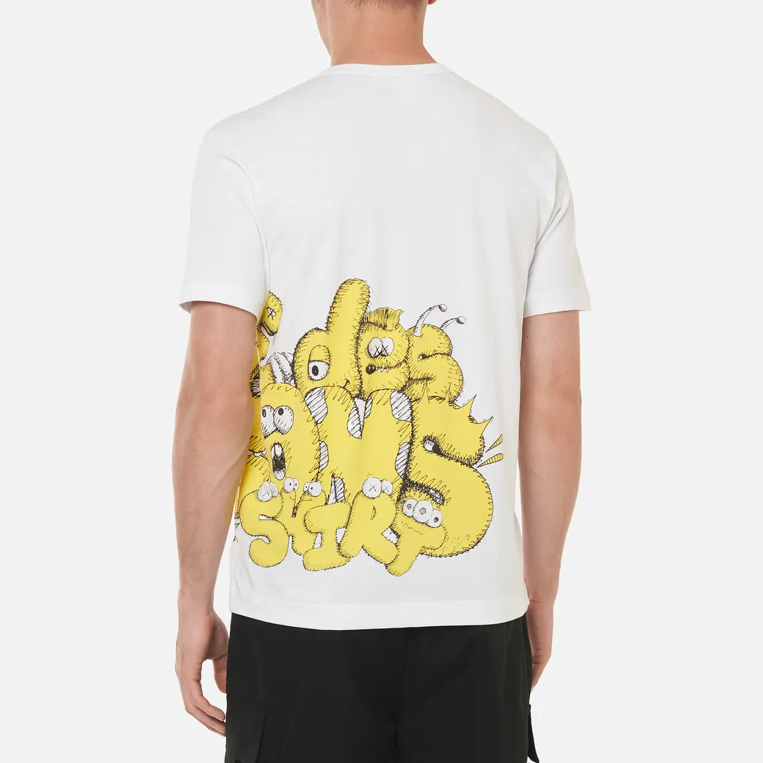 Comme des Garcons SHIRT Мужская футболка x KAWS Print 5