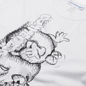 Мужская футболка Comme des Garcons SHIRT x KAWS Print 3 White фото - 1