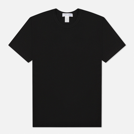 Мужская футболка Comme des Garcons SHIRT Back Logo, цвет чёрный, размер S