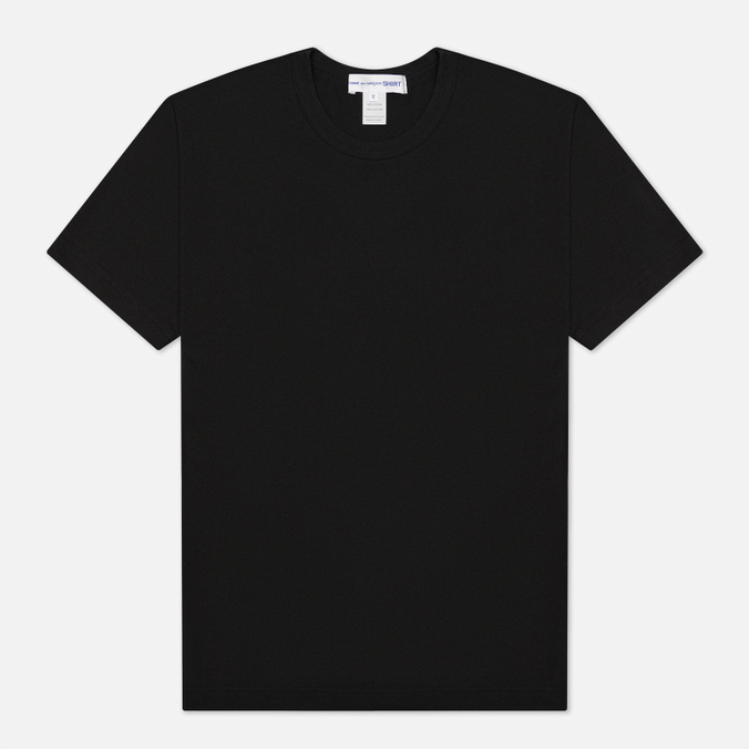 Мужская футболка Comme des Garcons SHIRT, цвет чёрный, размер S