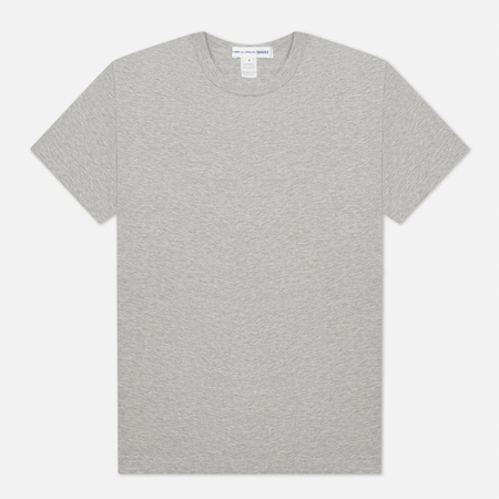 Мужская футболка Comme des Garcons SHIRT Back Logo, цвет серый, размер XL