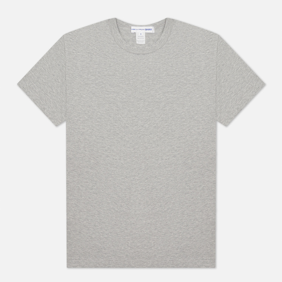 Мужская футболка Comme des Garcons SHIRT Back Logo Grey
