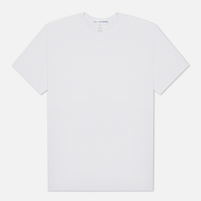Мужская футболка Comme des Garcons SHIRT, цвет белый, размер M