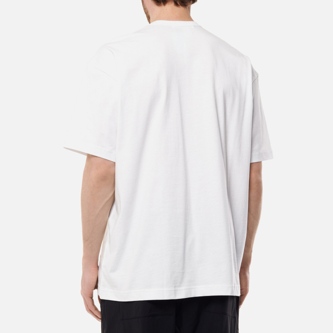 Мужская футболка Comme des Garcons SHIRT, цвет белый, размер XL FI-T005-S22-3 x Christian Marclay Print Blat Crew Neck - фото 4